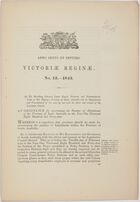 Anno Sexto et Septimo Victoriae Reginae: No. 13 - 1843: An Ordinance for ascertaining the Number of Inhabitants of the Province of South Australia in the Year One Thousand Eight Hundred and Forty-four