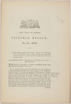 Anno Sexto et Septimo Victoriae Reginae: No. 14 - 1843: An Ordinance to Regulate the Profession of Law in South Australia