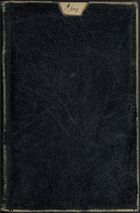 Memorandum book, arranged alphabetically