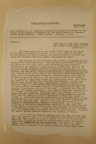 Copy of Reply of the Hungarian Reformed and Lutheran Churches to the Letter of the Executive Committee of the World Council of Churches to the Member Churches, February 1, 1951