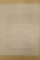 America's Spritual Resources for International Cooperation, 2nd Draft