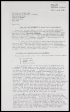 J.C. Mitchell to F. Chalmers Wright, 19 Aug. 1950