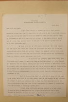 Letter from Reinhold Niebuhr to William Scarlett, July 15