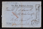 Letter from D.J. Adcock to Sarah Adcock, October 24, 1862