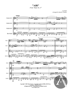 Air, BWV 1068, D Major