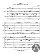 Fuga No. 1, BWV 846-869