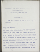 Journal of the Congo expedition, 1908, Volume 4, 1 June 1908-15 Aug. 1908: Kole, Lodja, journey to the Akela and return