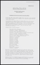 IAI - Executive Council meeting, Paris, June 1974: proposals for Executive Council Membership 1975-7