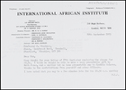 Letter from Basil Wheeler, IAI, to MG, 20 Sep. 1973