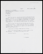 Letter from MG to J. Clyde Mitchell, 8 Dec. 1964