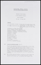 IAI, Aug. 1973 - Minutes of the meeting of the Executive Council, London, 26-27 June 1973
