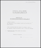 IAI - nomination form for membership of the Executive Council 1975-77