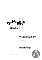 Vioolconcert no. 4 (Pianouittreksel)