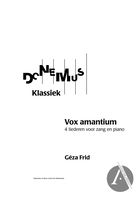 Vox Amantium (Lage Versie), Op. 26