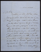 Letters to Henry Stanes, October 26, 1851