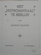 Magnus Hirschfeld Scrapbook: Het Hofschandaal Te Berlijn