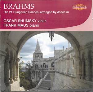 Brahms: The Hungarian Dances Arranged for Violin and Piano