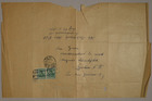 Magnus Hirschfeld Scrapbook: Letter, Berlin, 1921