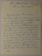 Letter, September 19, 1921