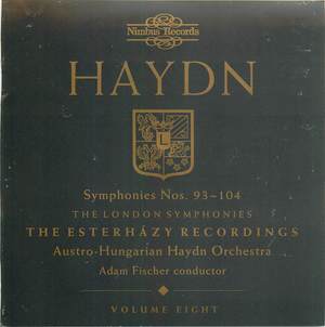 Symphonies Nos. 93-104 , Volume 8 - The London Symphonies, (CD 4)