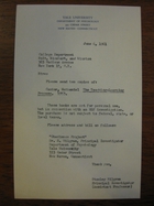 Stanley Milgram to College Department, Holt, Rinehart, and Winston, June 6, 1961