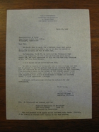 Stanley Milgram to Superintendent of Mails, March 29, 1962