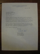 Robert L. Hall to Stanley Milgram, April 13, 1962