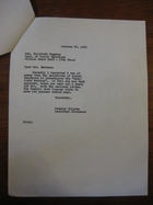 Stanley Milgram to Elizabeth Burnham, October 26, 1965