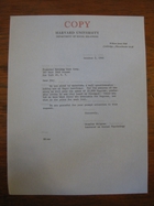 Stanley Milgram to Franconi Mailing List Corp., October 3, 1966
