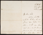 Letters Written By Members of the Fairweather and Abercrombie Families