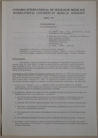 Congrès International de Sexologie Médicale - International Congress of Medical Sexology (On Sterilization - De La Stérilisation) - Paris 1974