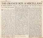 The Orange Box: A Miscellany