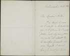 Letter from A. Goyzneta to William Henry Archer, April 2, 1884