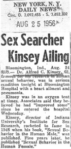 Sex Searcher Kinsey Ailing