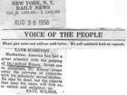 Voice of the People: Late Scientist, Dr. Alfred Kinsey