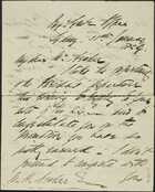 Letter from Chris Rolleston to William Henry Archer, January 31, 1859