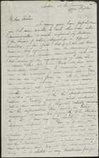 Letter from C. Douglas Singer to William Henry Archer, 1889