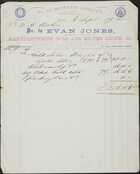 Letter from Evan Jones to William Henry Archer, September 6, 1879