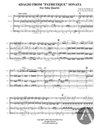 Adagio from Pathetique Sonata, Op. 13, C Minor