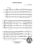 Semper Fidelis, Tuba Quartet (EETT)