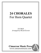 24 Chorales for Horn Quartet