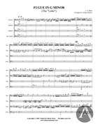 Fugue (The 'Little'), BWV 578, G Minor