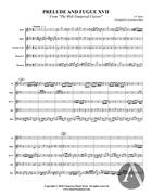Prelude and Fugue XVII, BWV 846-869