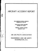 Aircraft Accident Report: Tenerife, Canary Islands, March 27, 1977. Human Factors Report on the Tenerife Accident