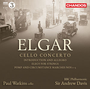 Cello Concerto/ Introduction and Allegro/ Elegy for Strings/ Pomp and Circumstance Marches Nos. 1-5