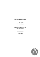Suite: The Lion, the Witch and the Wardrobe (Violin One Part)