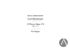 12 Pieces - Opus 174, Nos. 3 - 4, Op. 174