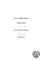 First Choral Symphony, Op. 41 / H. 155