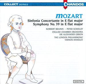 Mozart: Sinfonia Concertante/Symphony No. 39
