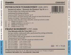 Tchaikovsky: Souvenir de Florence / Schubert: 5 Minuets